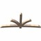 Ekena Millwork Davenport Smooth Timber Gable Bracket, Douglas Fir, 108"W x 49"H x 5 1/2"D x 5 1/2"F, 11/12 Pitch GBW108X49X0606DAV00SDF - alternate 2
